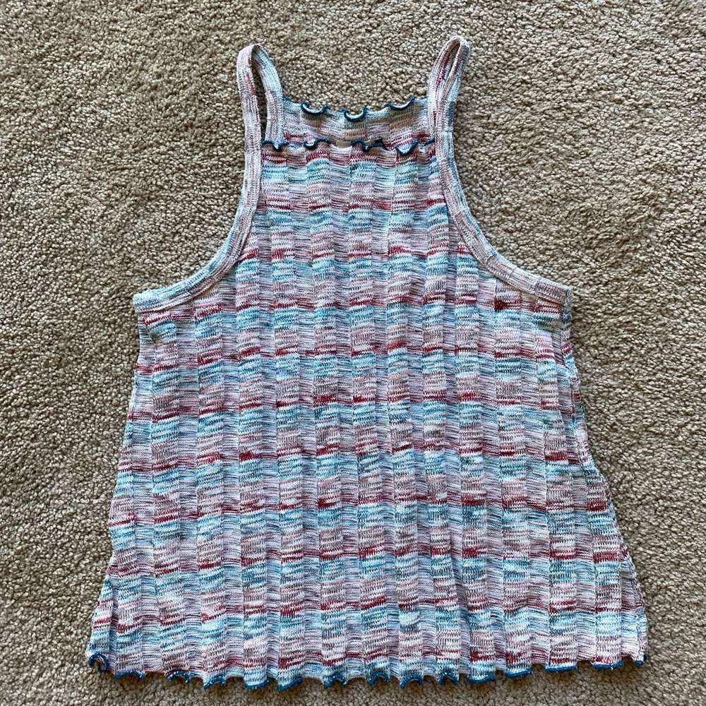 Anthropologie tailored knit tank